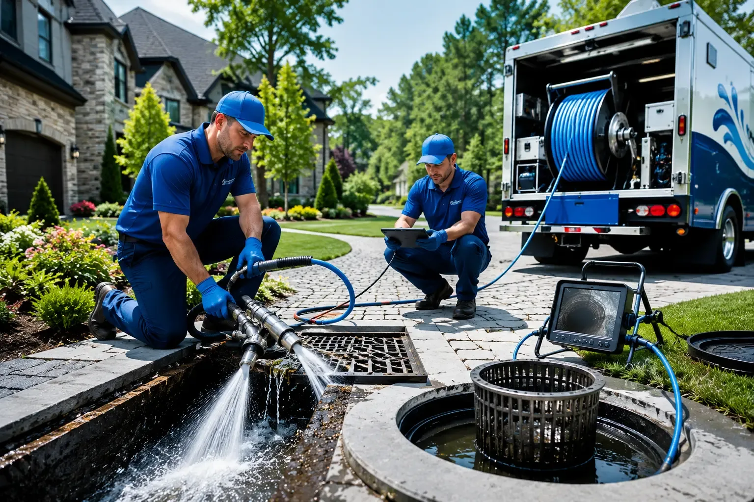 Local outdoor drain cleaning professionals in North Waterboro, ME